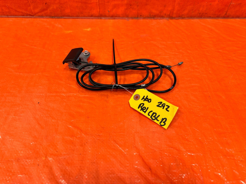 13 20 SUBARU BRZ   HOOD RELEASE WIRE CABLE W/ PULL LEVER HANDLE   OEM #2920