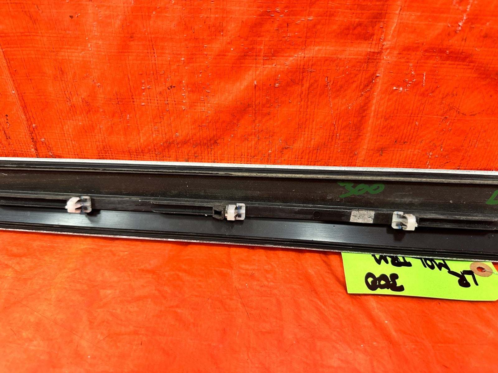 06 11 HONDA CIVIC SI 4D SEDAN   DOOR MOLDING IMPACT STRIP LEFT REAR OEM #3006