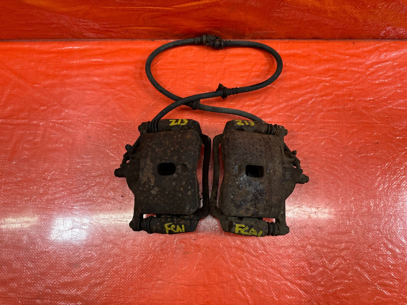 02 03 HONDA CIVIC SI EP3 HATCH BRAKE CALIPER SET CALIPERS FRONT LEFT RIGHT #2139