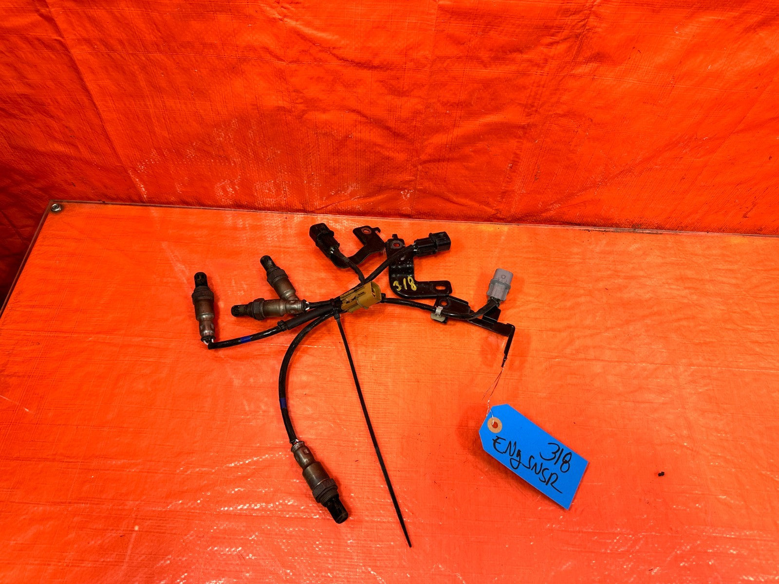 13 16 HYUNDAI GENESIS COUPE   OXYGEN O2 SENSORS   PRIMARY AND SECONDARY OEM 3188
