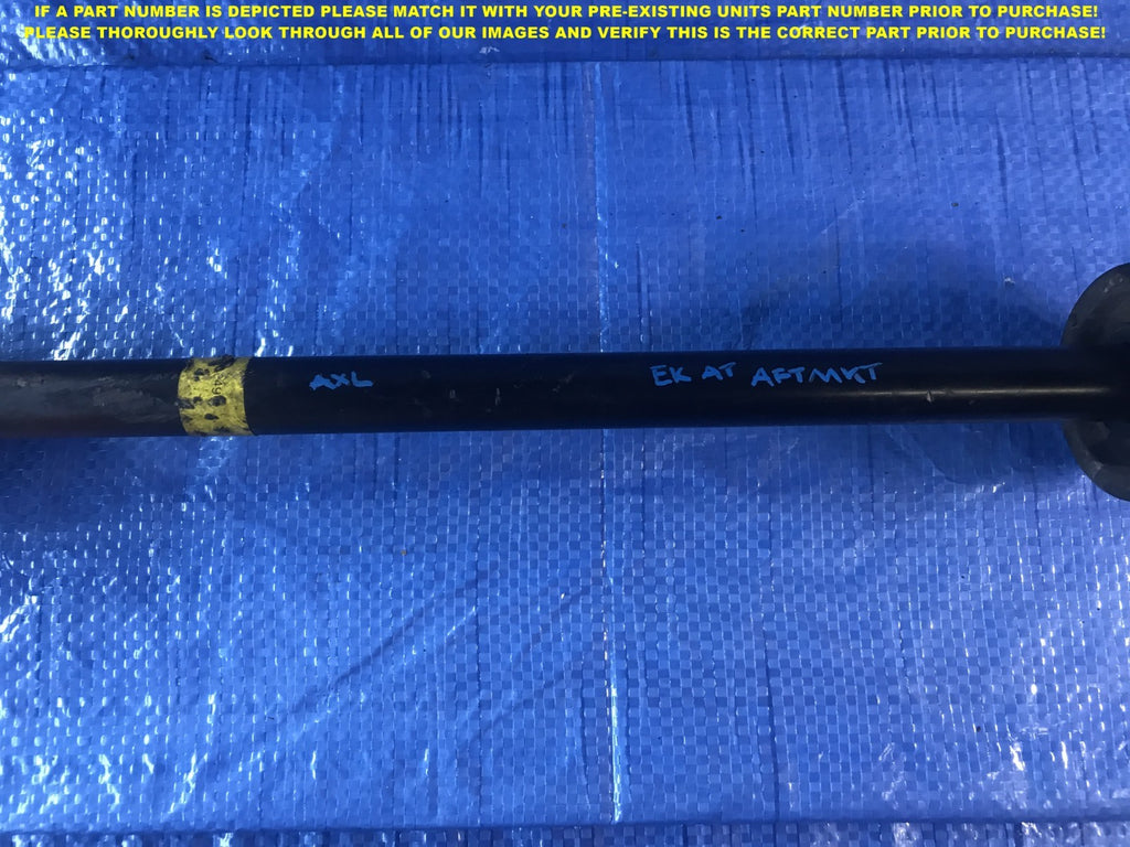 OEM 1999   2000 HONDA CIVIC SEDAN DRIVER LEFT AXLE NON ABS MODEL   AUTOMATIC3