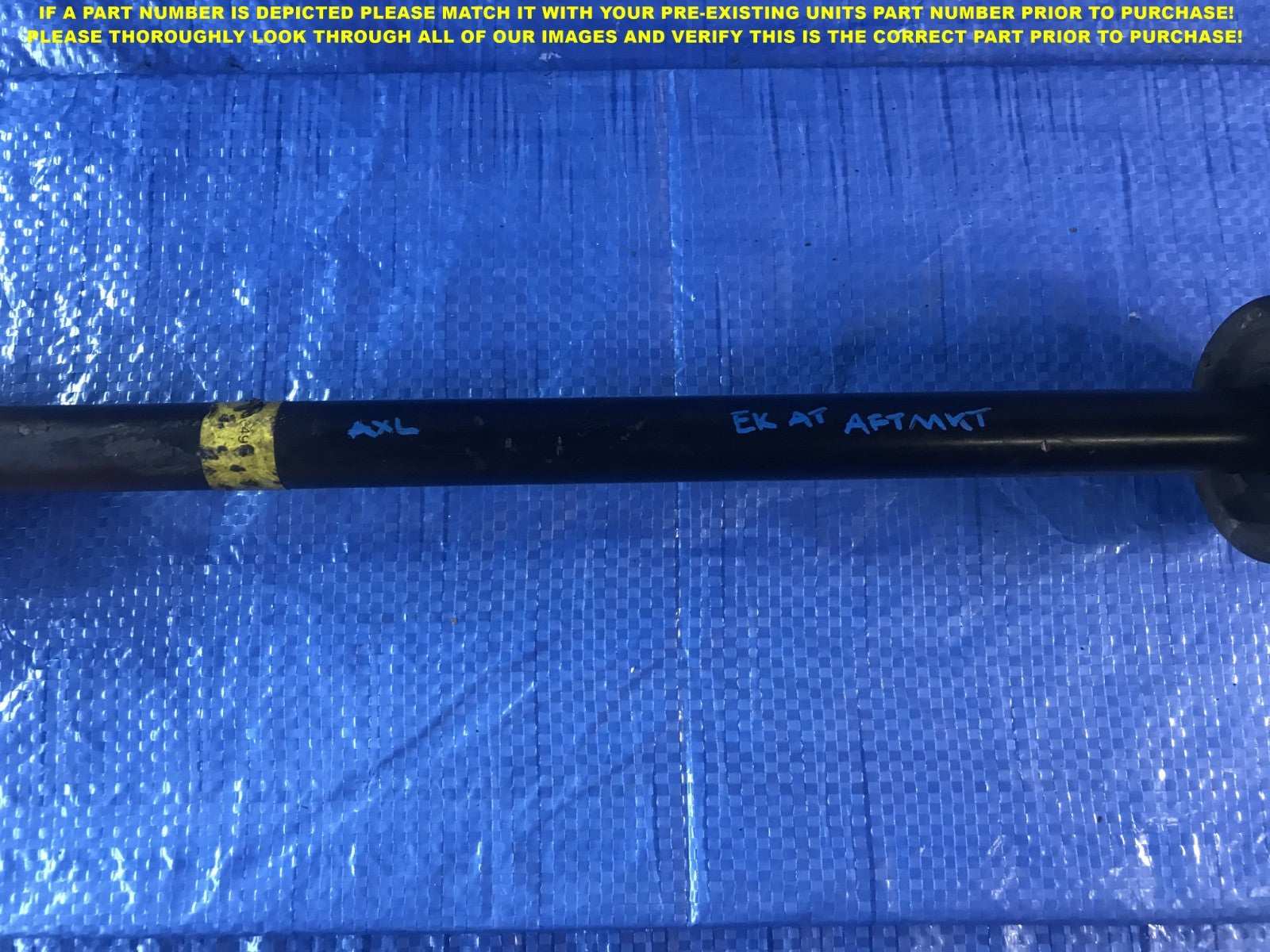 OEM 1999   2000 HONDA CIVIC SEDAN DRIVER LEFT AXLE NON ABS MODEL   AUTOMATIC3
