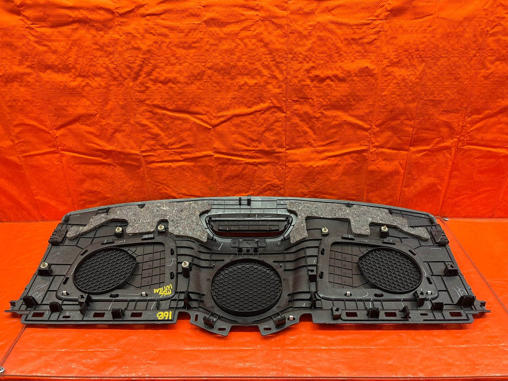 09 14 ACURA TSX   REAR UPPER TRUNK TRIM / SPEAKER COVER   BLACK COLOR   OEM #16810