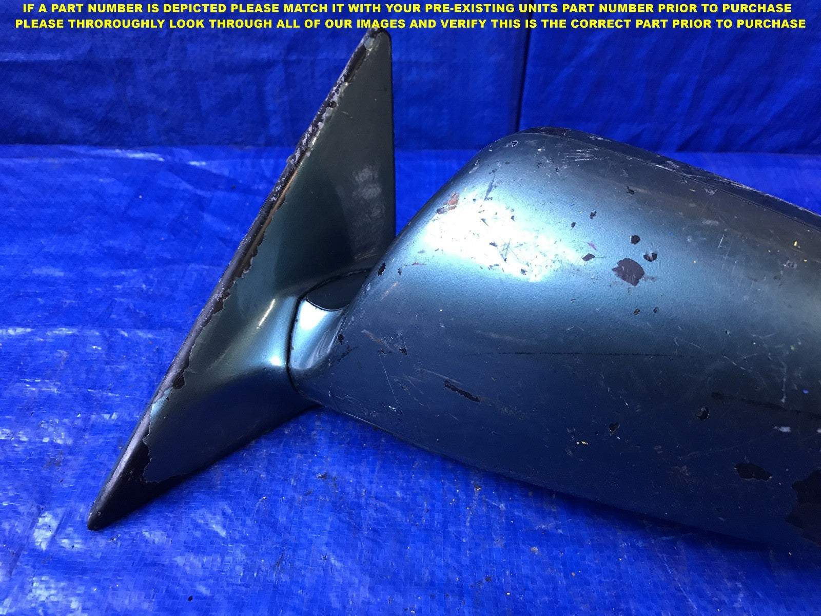 OEM 1990 1991 1992 1993 HONDA ACCORD DRIVER LEFT SIDE VIEW MIRROR               2