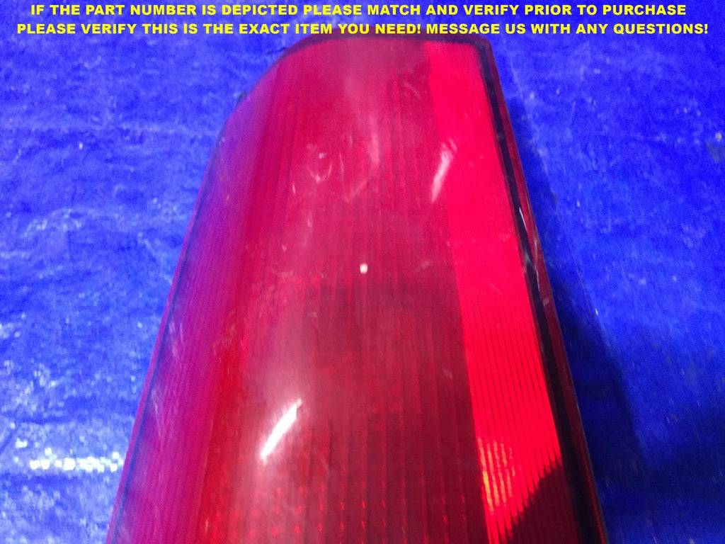 OEM 1996 1997 1998 1999 CHEVROLET CHEVY EXPRESS DRIVER LEFT TAIL LIGHT 165230233