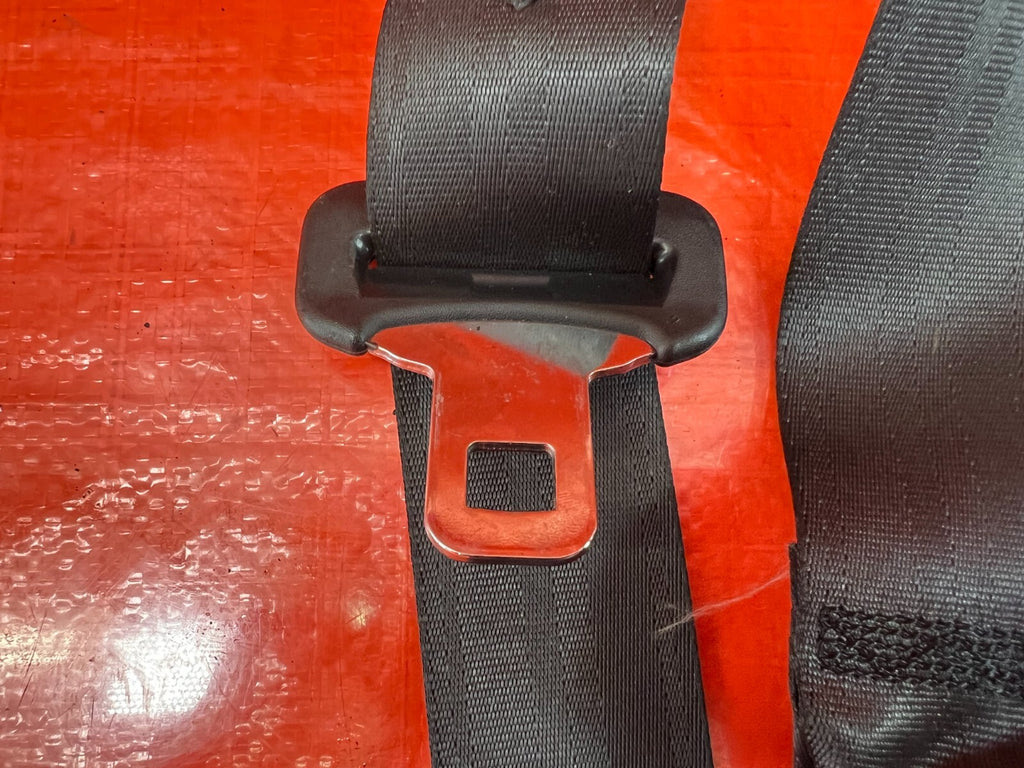 04 08 ACURA TSX   REAR SEAT BELT SET   LEFT & RIGHT SEAT BELTS   BLACK OEM #20919