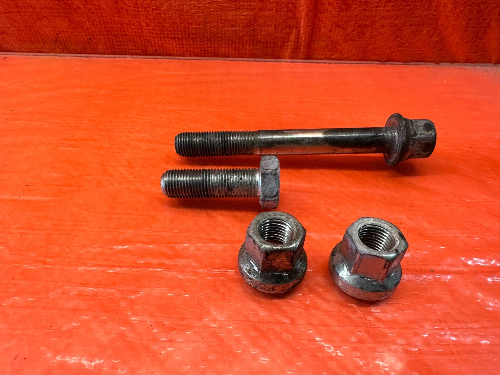 93 97 HONDA DEL SOL   PASSENGER RIGHT TRANSMISSION MOUNT BOLTS HARDWARE OEM 2352