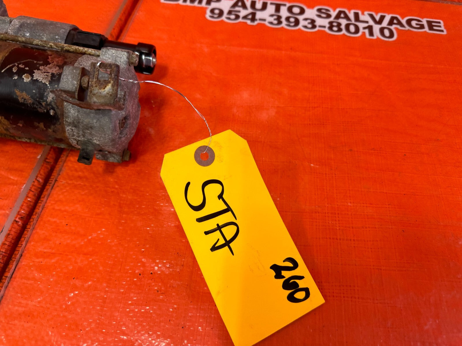 06 11 HONDA CIVIC 1.8L   R18A1 MANUAL TRANSMISSION ENGINE MOTOR STARTER OEM #2604