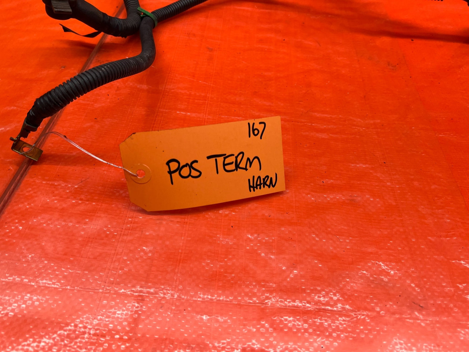 98 02 HONDA ACCORD EX LX 2.3L   POSITIVE TERMINAL CHARGE STARTER HARNESS OEM 1674