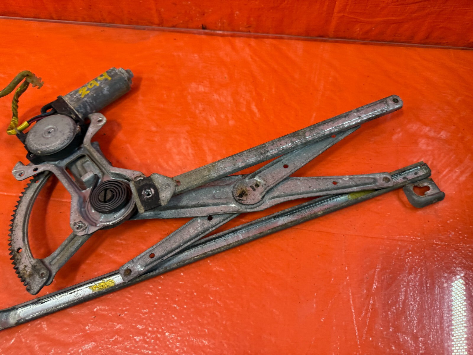 93 97 HONDA DEL SOL   DRIVER LEFT   WINDOW REGULATOR W/ MOTOR   OEM #2942