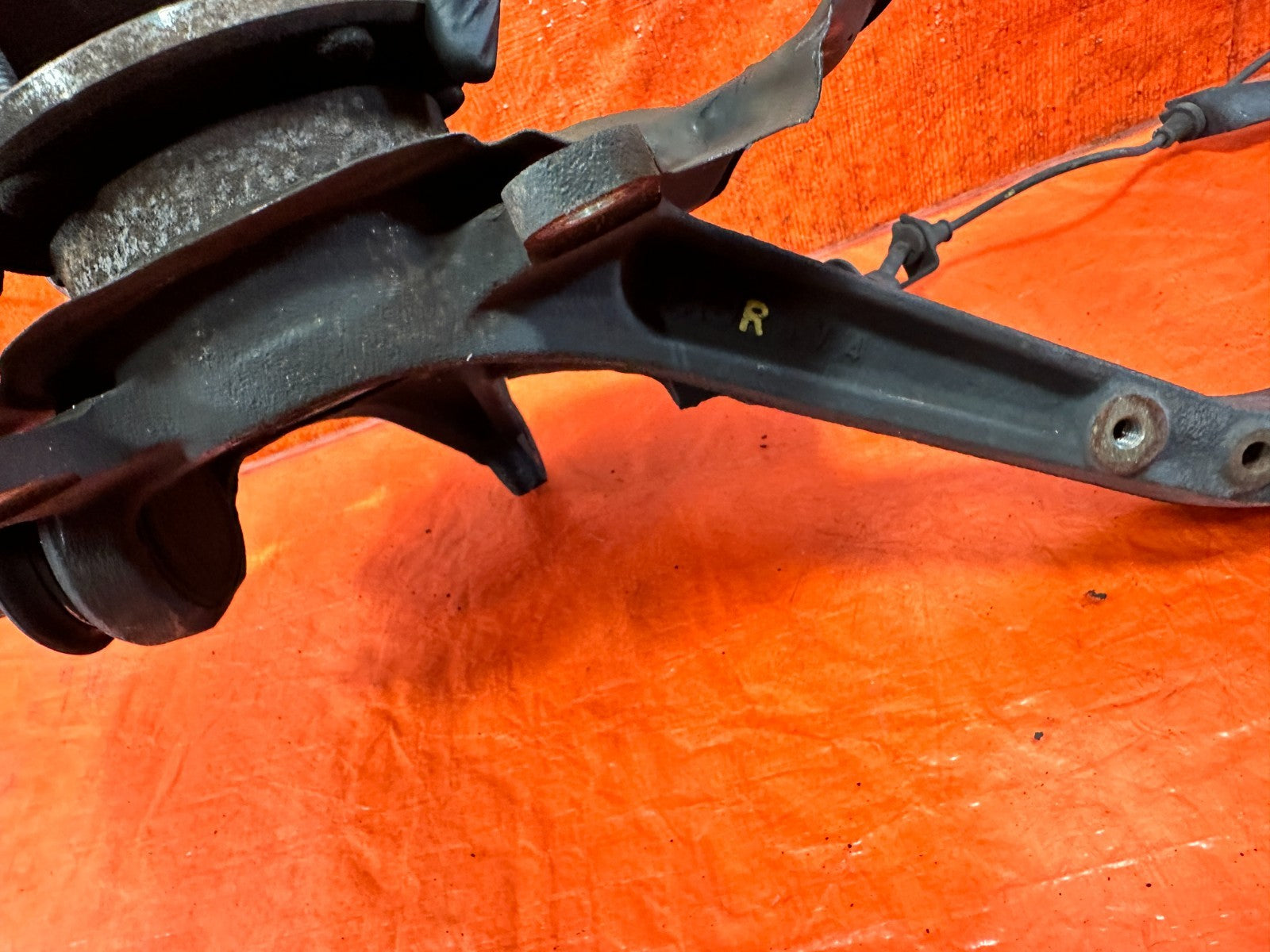 09 14 ACURA TSX RIGHT FRONT SPINDLE KNUCKLE HUB UPPER LOWER CONTROL ARM OEM 3238
