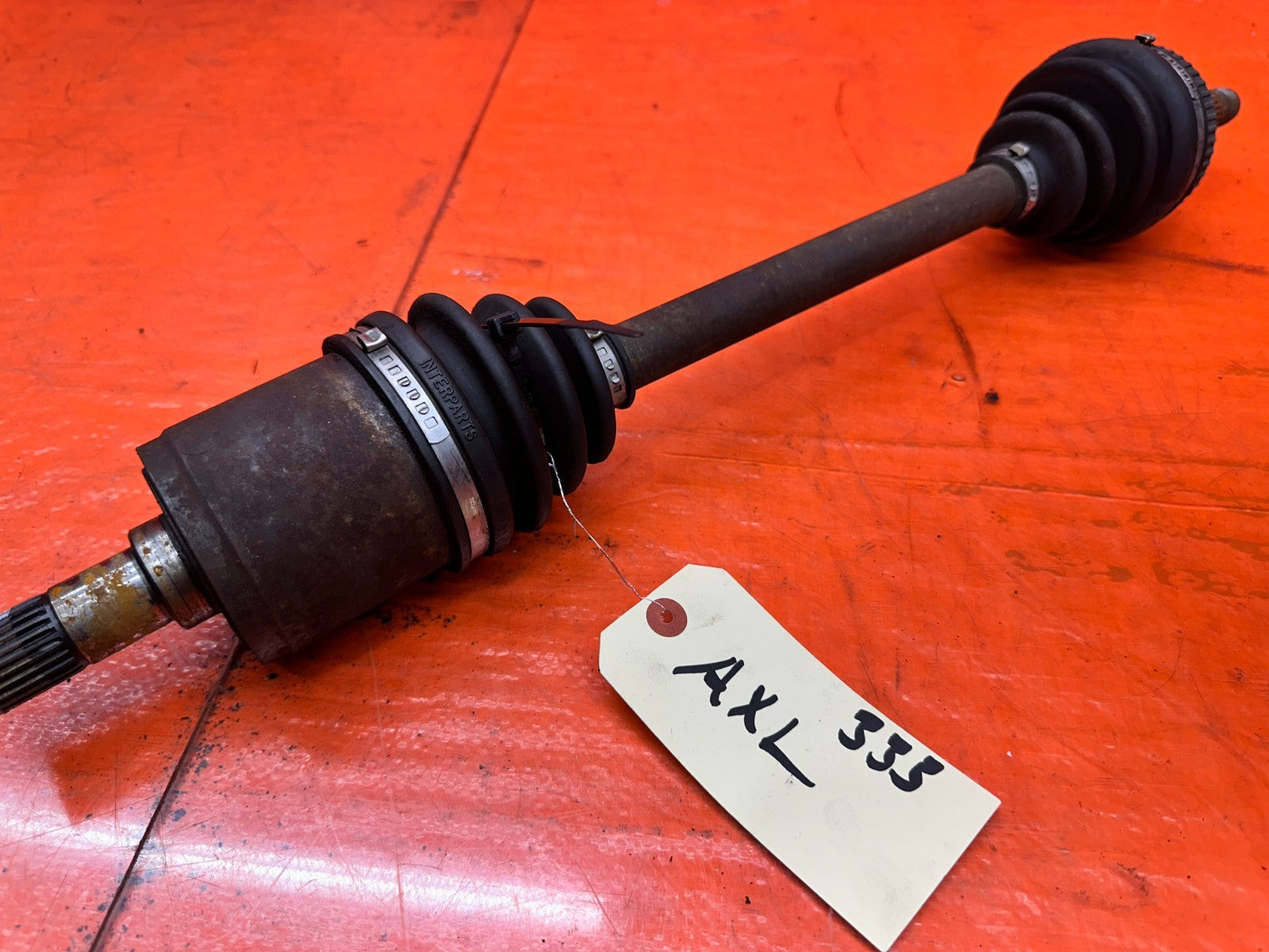 92 95 HONDA CIVIC 1.6L D SERIES MT D16 CV AXLES SHAFTS LEFT RIGHT SET   OEM #33313