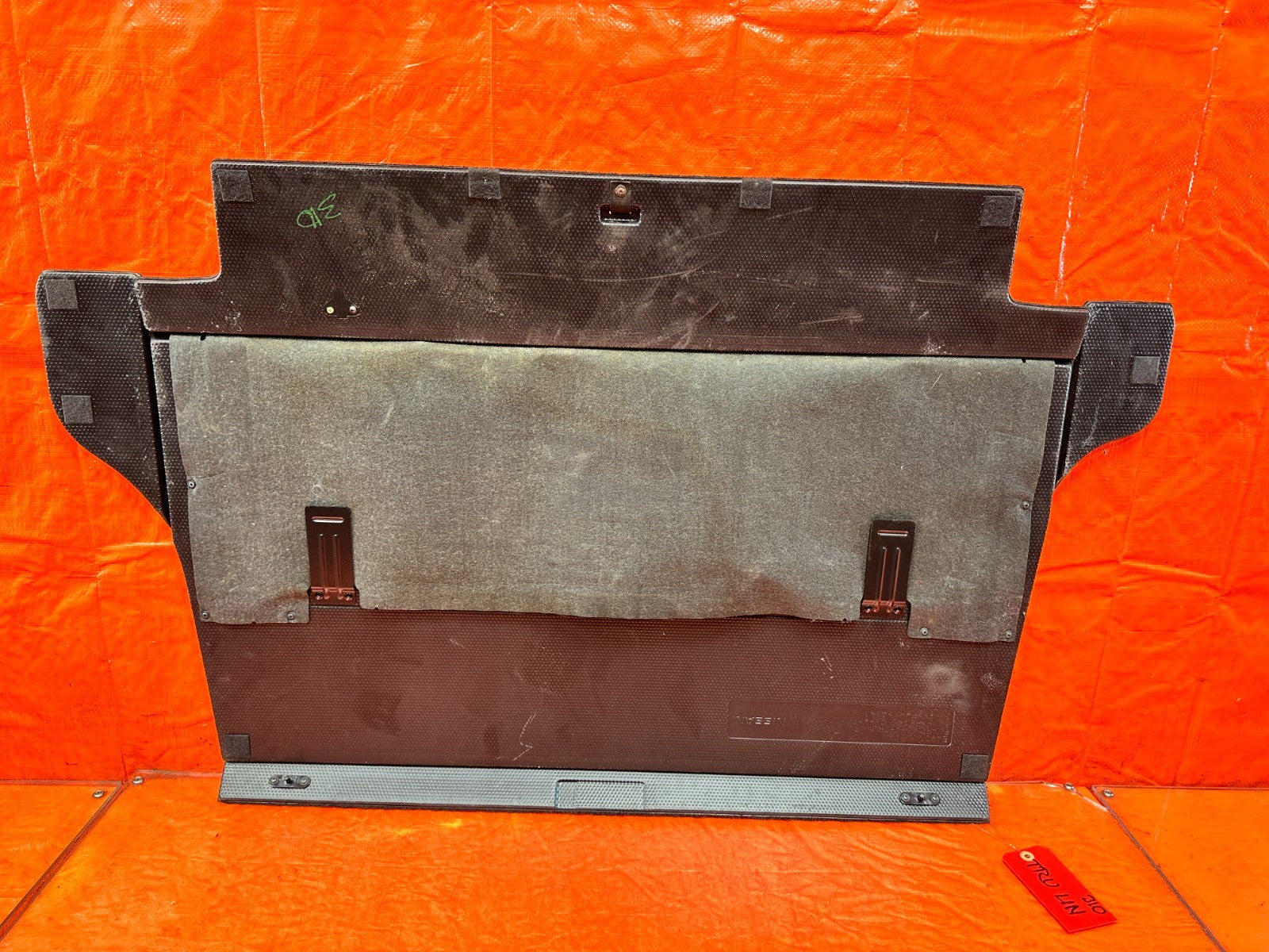 INFINITI G37 CONVERTIBLE CARGO LINER TRUNK MAT CARDBOARD FLAP LINING OEM #3103
