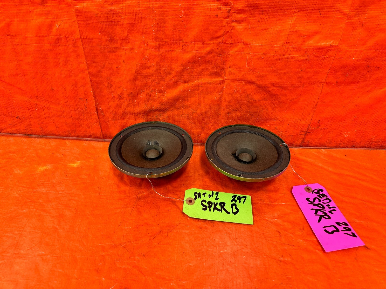 96 00 HONDA CIVIC   PIONEER BRAND   LEFT AND RIGHT TS 06198   SPEAKERS OEM 2970