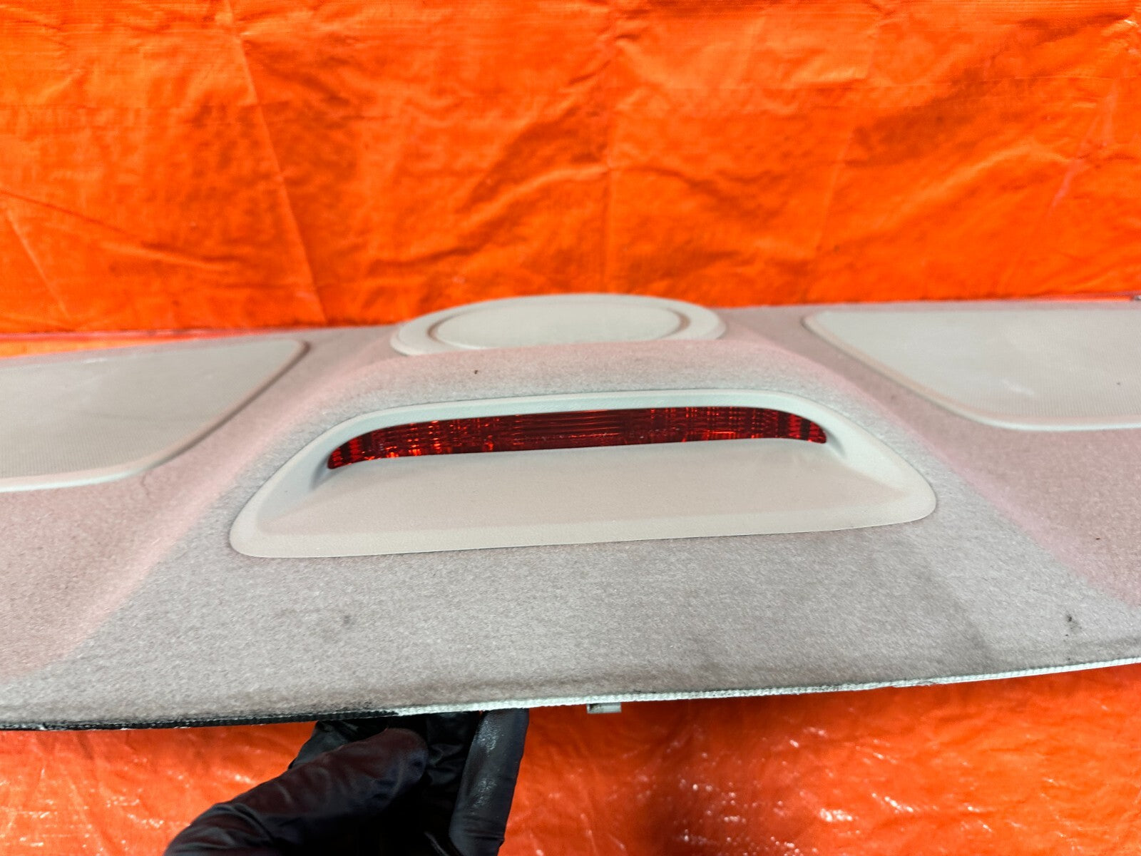 09 14 ACURA TSX   REAR SPEAKER COVER TRAY LINER TRIM   OEM #2797