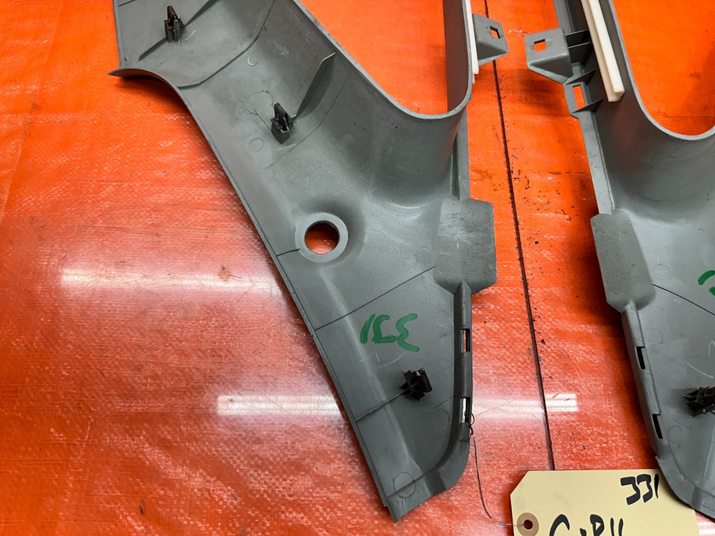 94 01 ACURA INTEGRA 2D LEFT RIGHT REAR INTERIOR C PILLAR TRIM PANEL OEM #33117