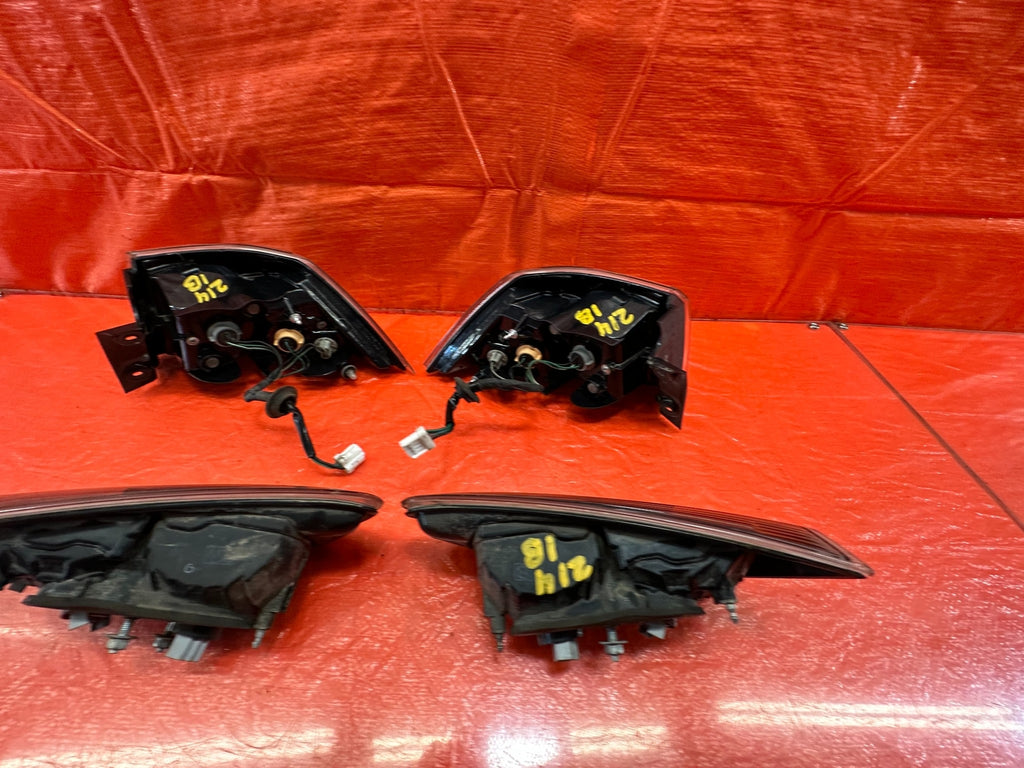 08 15 LANCER EVOLUTION X EVO 10   LEFT RIGHT INNER OUTER TAIL LIGHTS LAMPS #21420