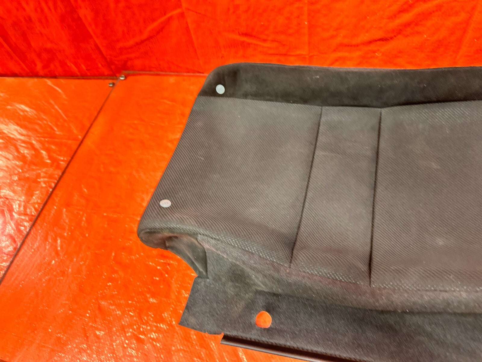 06 08 HONDA CIVIC SI 2D PASSENGER RIGHT REAR UPPER SEAT SKIN WRAP FABRIC OEM 2863