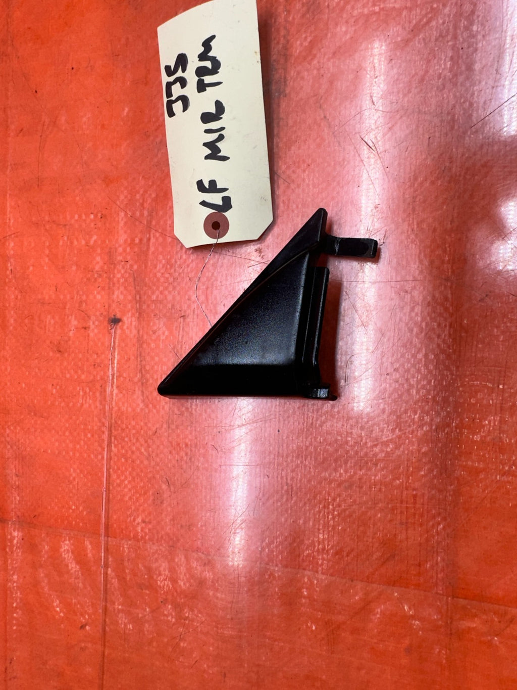 97 01 HONDA PRELUDE 2.2L DRIVER LEFT INNER DOOR MIRROR COVER TRIM PLASTIC OEM #34