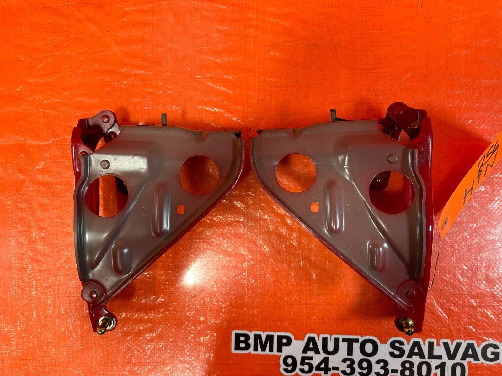 93 97 HONDA DEL SOL   LEFT AND RIGHT TRUNK HINGES   OEM FACTORY #2566