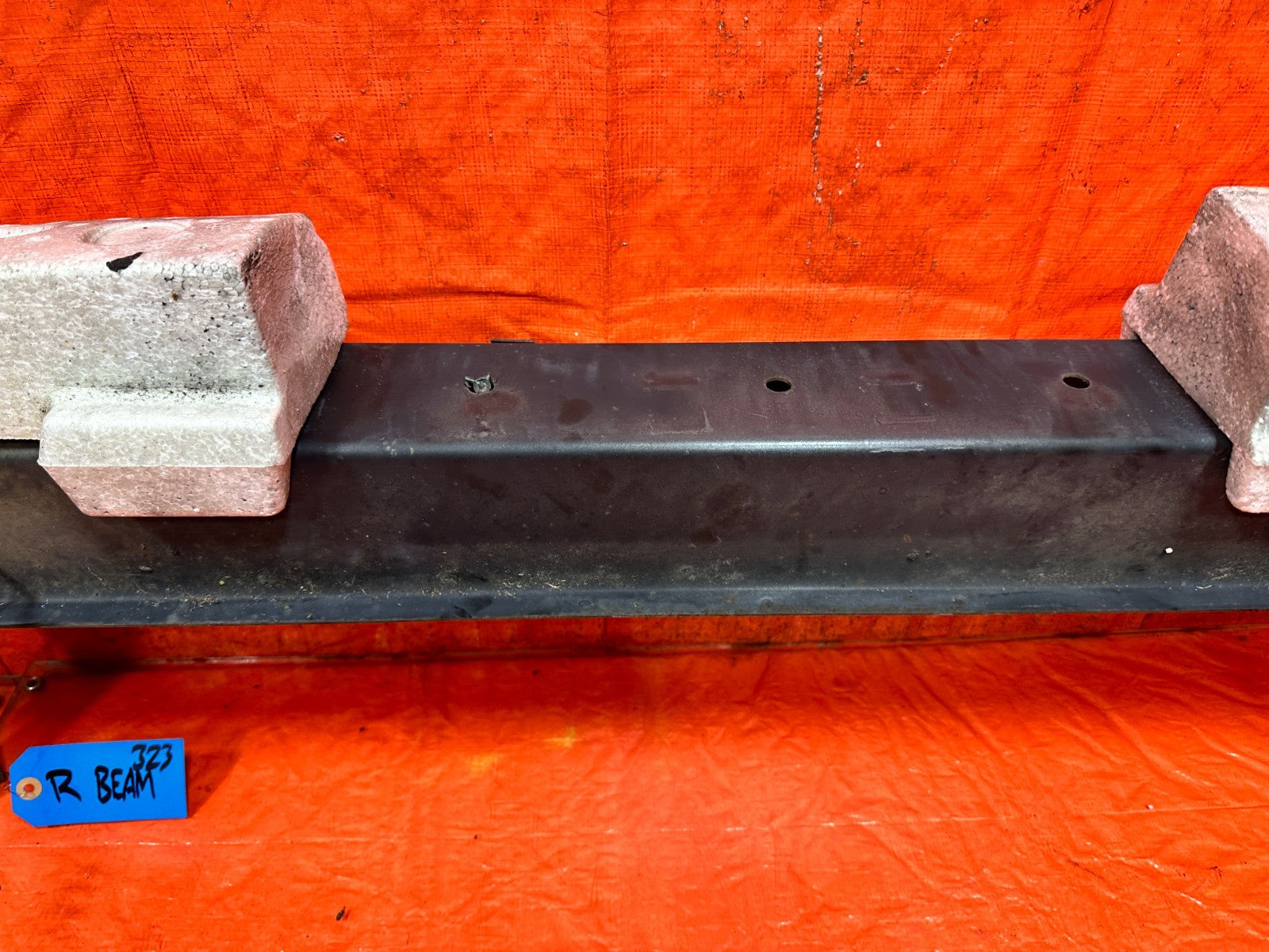 97 01 HONDA PRELUDE   REAR CRASH BEAM REINFORCEMENT RE BAR SUPPORT   OEM #1205