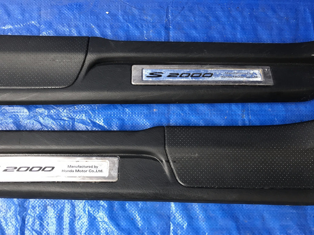 OEM 2000 2001 2002 2003 HONDA S2000 DRIVER LEFT PASSENGER RIGHTB DOOR SILL SET2