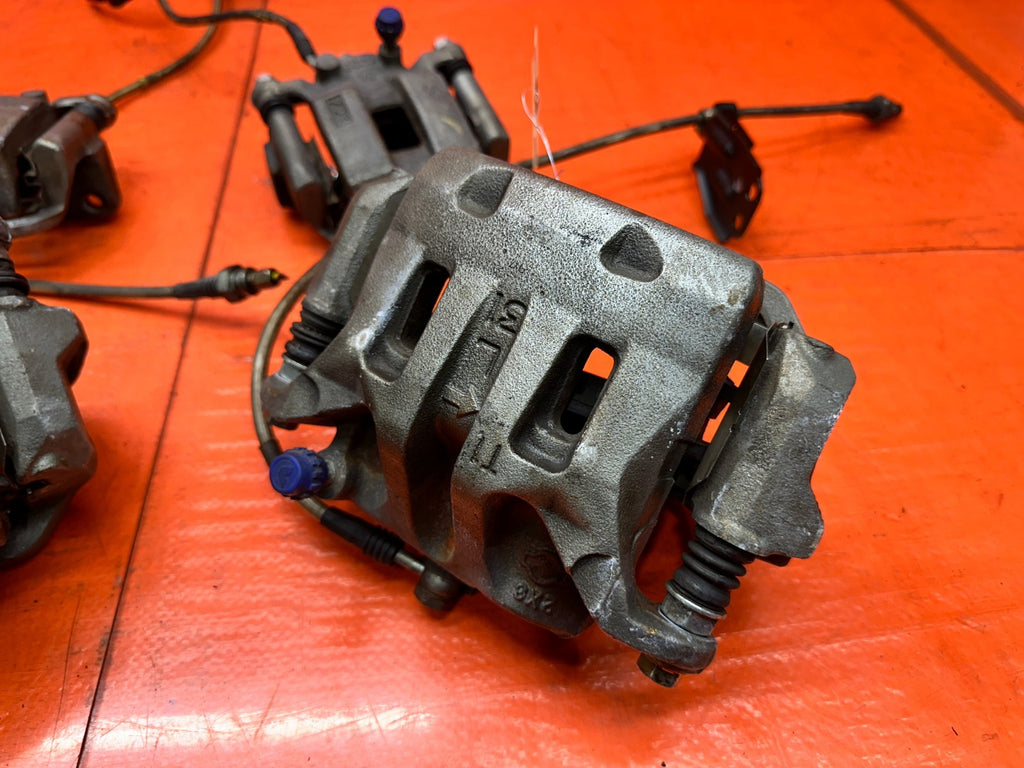 03-08 NISSAN 350Z FRONT REAR LEFT RIGHT BRAKE CALIPERS SET OF 4 OEM #3469