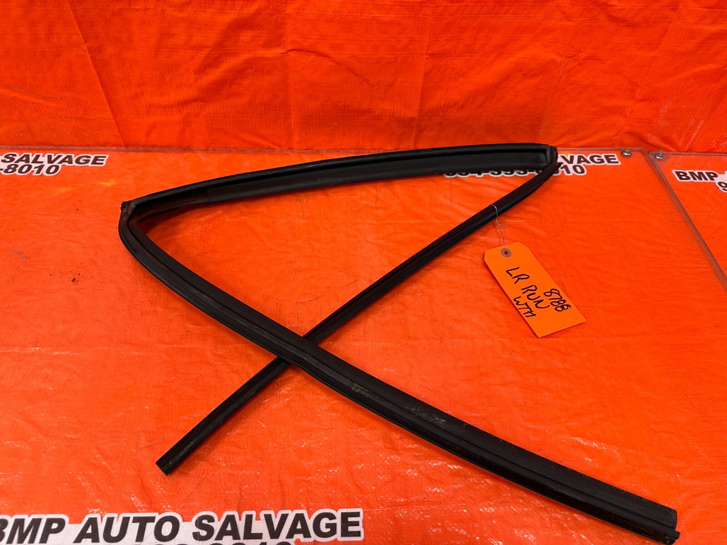 14 17 INFINITI Q50   DRIVER LEFT REAR WINDOW GLASS RUN CHANNEL OEM FACTORY 87884