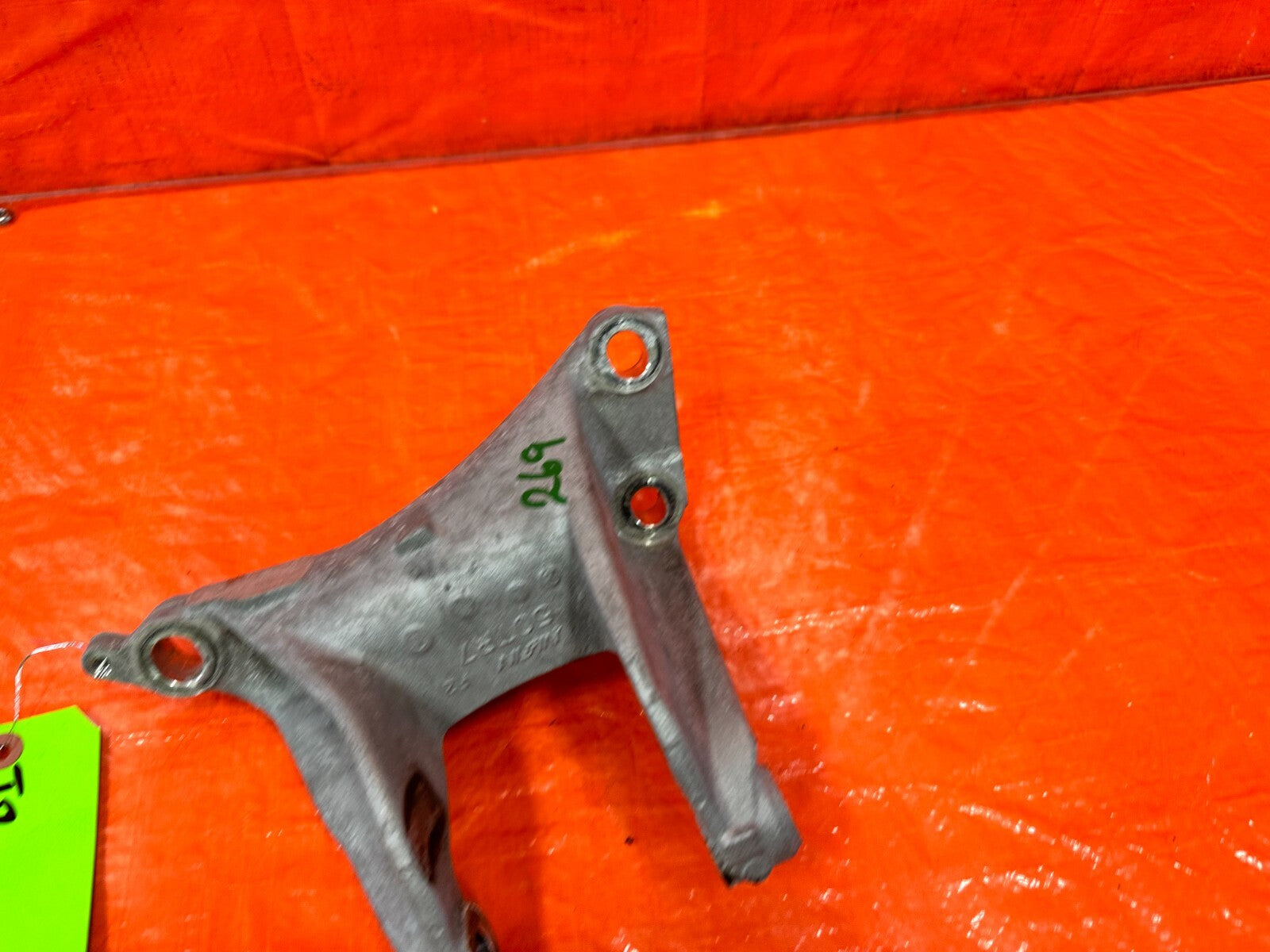 12 15 HONDA CIVIC SI K24Z7 6 SPEED MANUAL ALUMINUM TRANSMISSION BRACKET OEM 2694