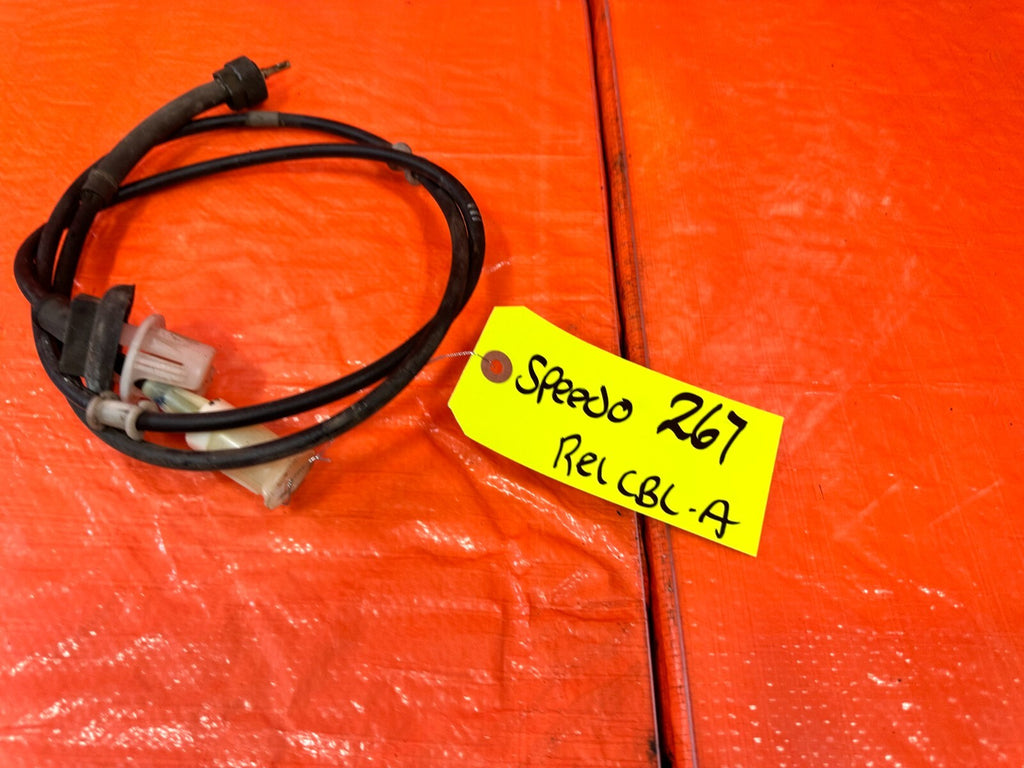 90 97 MAZDA MX 5 MIATA   GAUGE CLUSTER SPEEDOMETER CABLE   MANUAL   OEM #2678