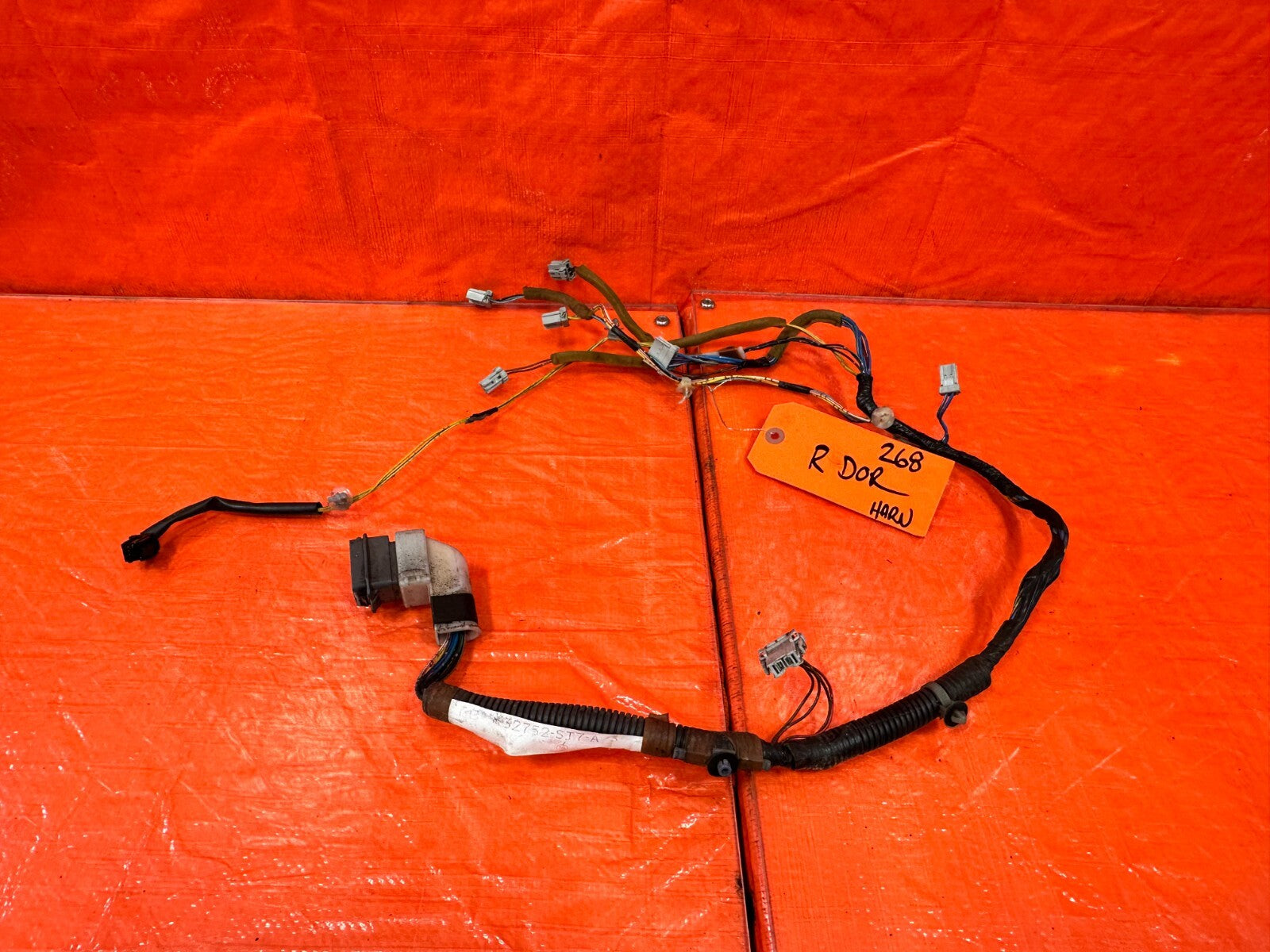 97 01 ACURA INTEGRA   GS GS R LS   2D   RIGHT DOOR WIRING HARNESS WIRE LOOM #2680