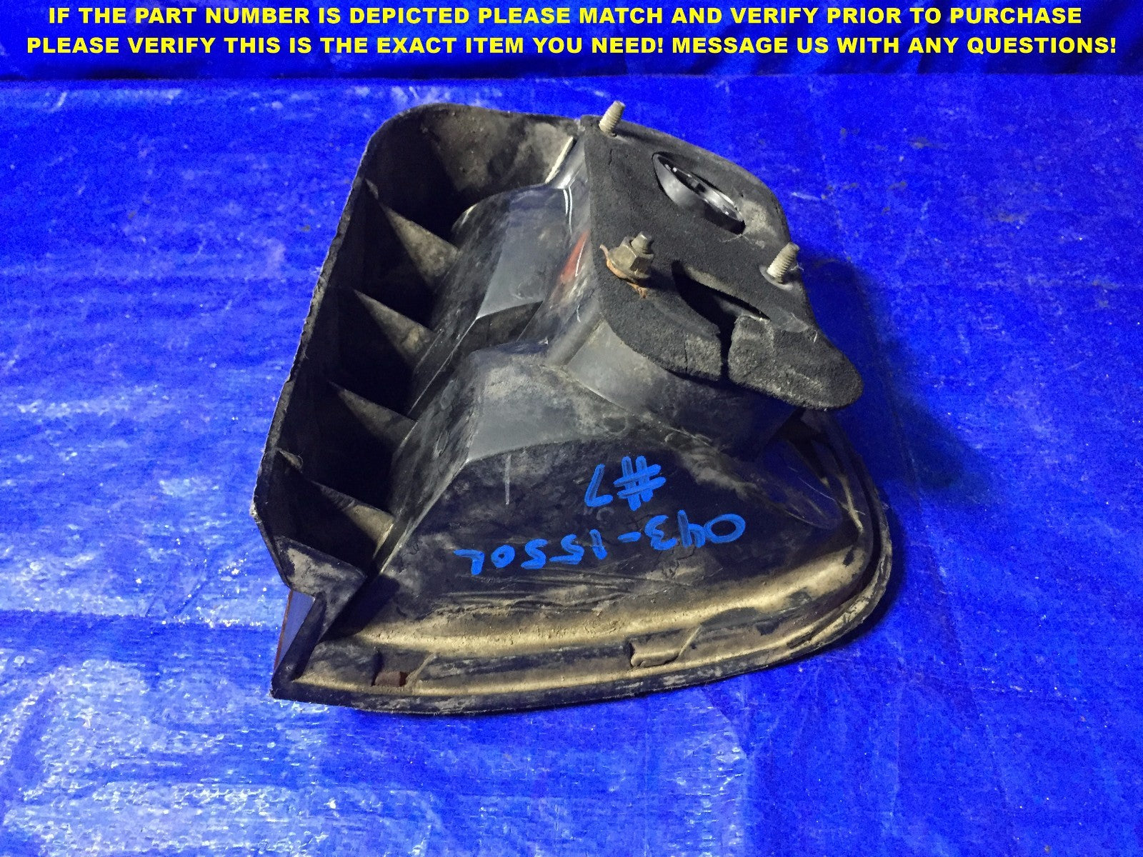 OEM 1992 1993 1994 1995 MITSUBISHI EXPO DRIVER LEFT TAIL LIGHT L IMPERFECTIONS5