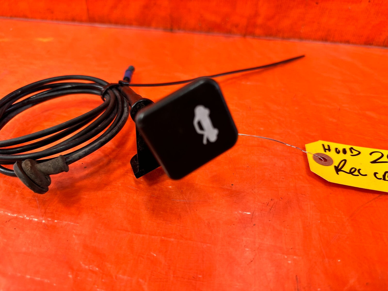 06 11 HONDA CIVIC EX & SI   HOOD RELEASE CABLE WITH PULL LEVER COMPLETE OEM #2861
