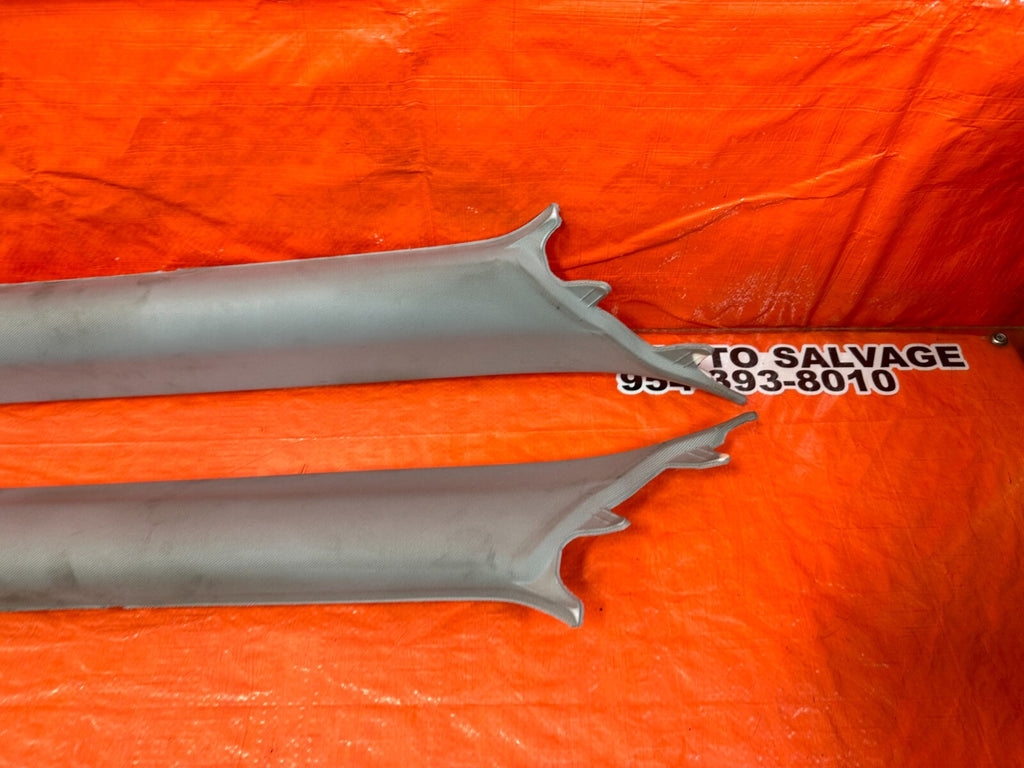 04 08 ACURA TSX   A PILLAR TRIM SET   LEFT RIGHT A PILLARS   OEM FACTORY #2554