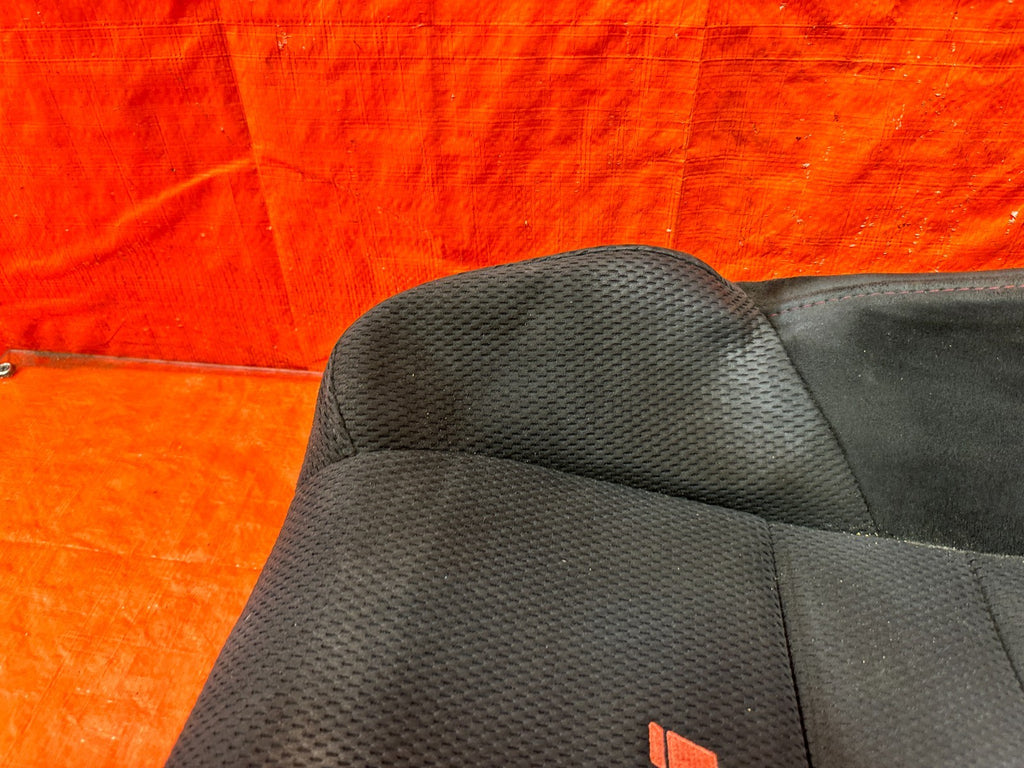 06 11 HONDA CIVIC SI DRIVER LEFT FRONT UPPER SEAT SKIN CLOTH FABRIC COVER OEM 006