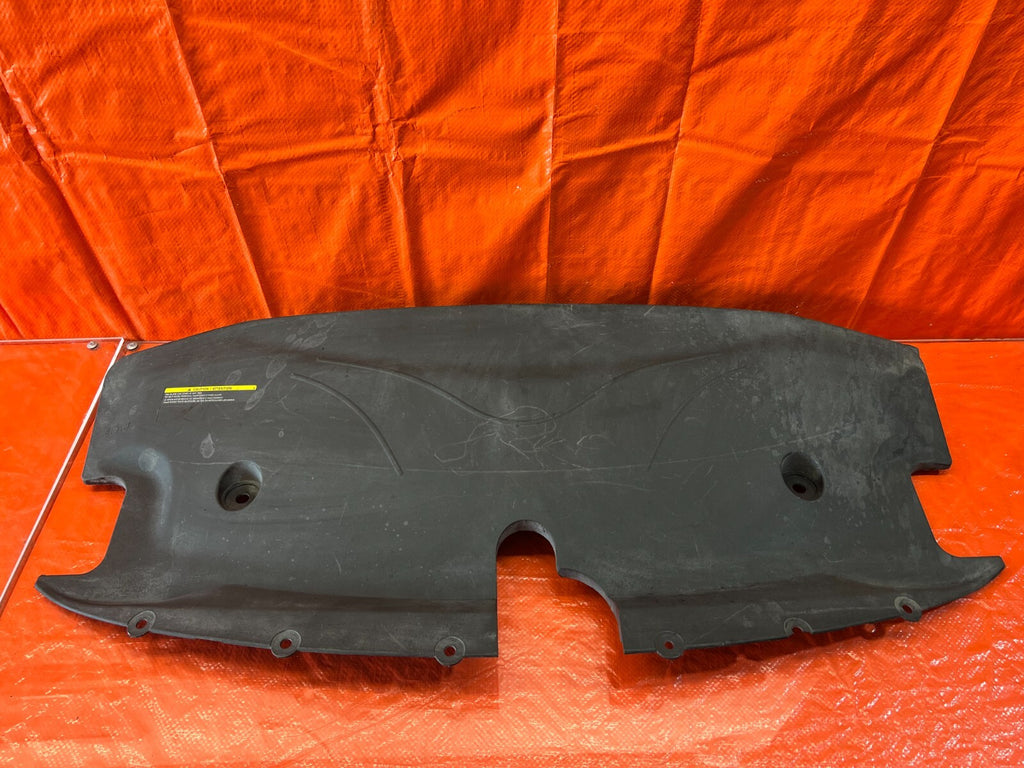 09 12 INFINITI FX50 FX35 RADIATOR SIGHT SHIELD TOP BAFFLE AIR DUCT COVER OEM 1165