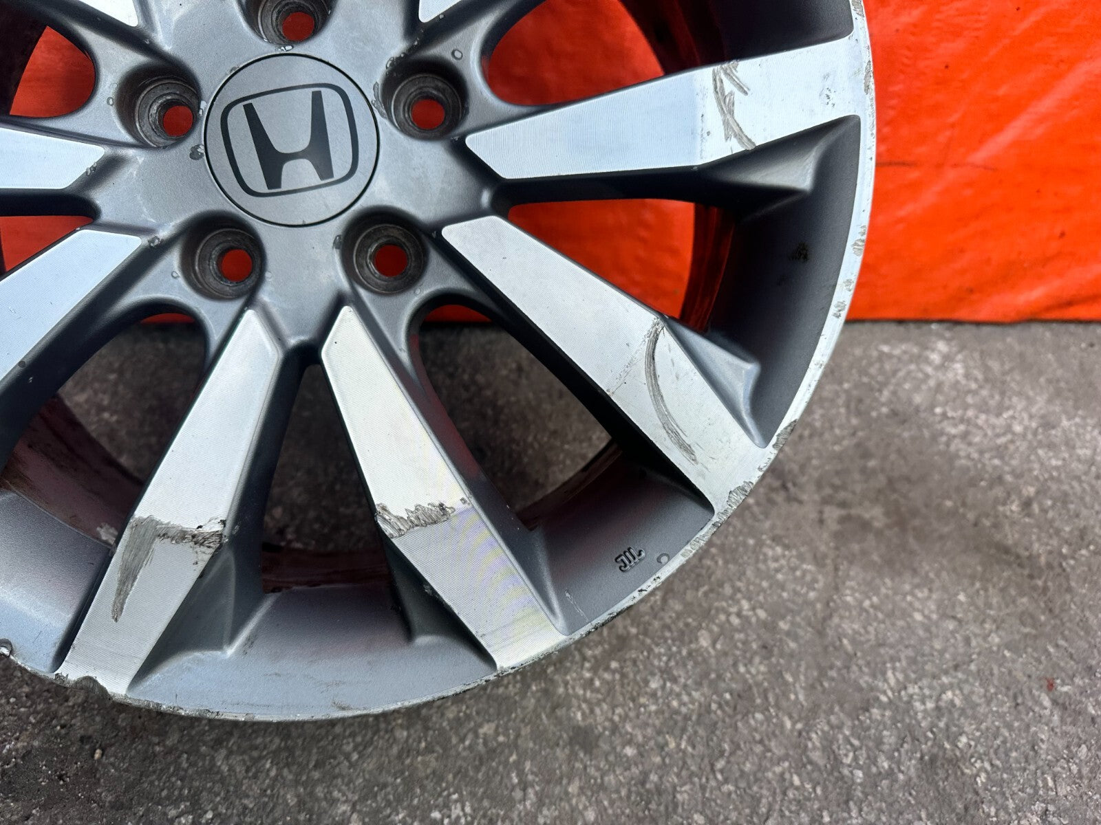 09 11 HONDA CIVIC SI   5 / 10 SPOKE   17 INCH   WHEEL RIM   OEM FACTORY 2864