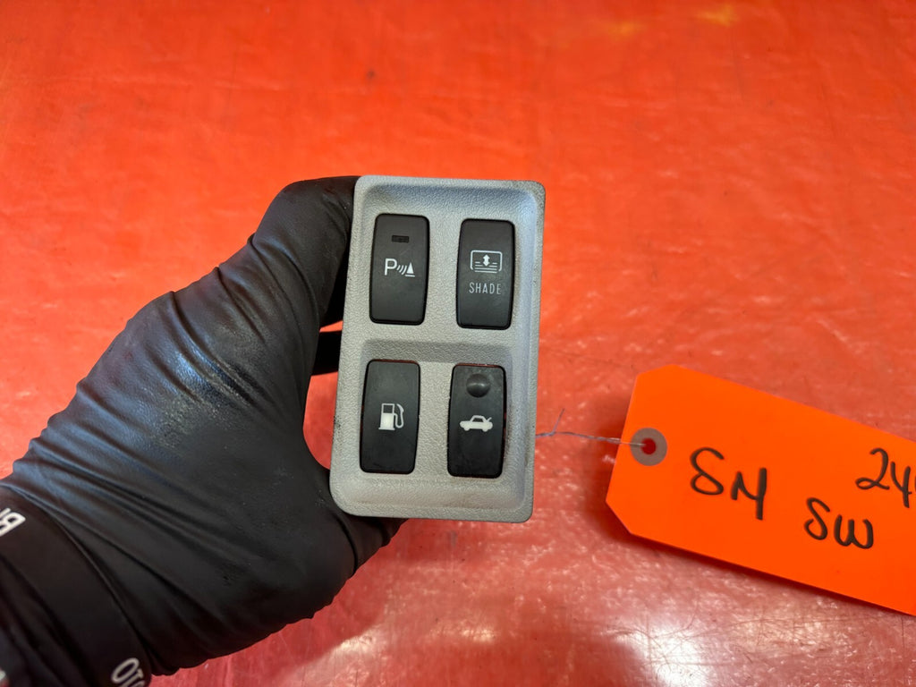 2009 09 LEXUS ES350   TRUNK PARK GAS SHADE COMBINATION SWITCH   OEM FACTORY #2444
