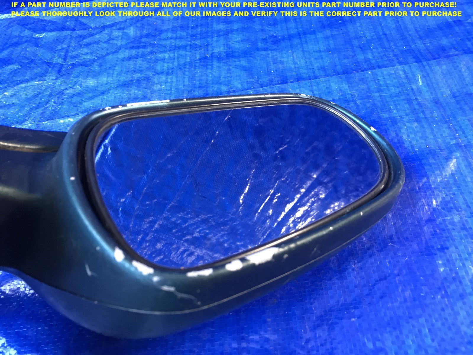 OEM 1990 1991 1992 1993 HONDA ACCORD DRIVER LEFT SIDE VIEW MIRROR  7
