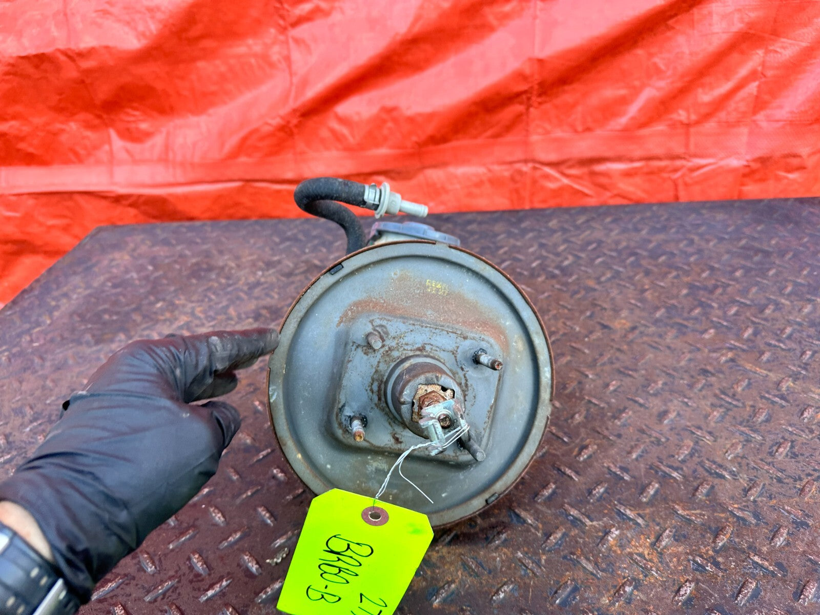 88 91 HONDA CRX   15/16 REAR DISC BRAKE MODEL   BRAKE BOOSTER & MASTER CYLINDER7