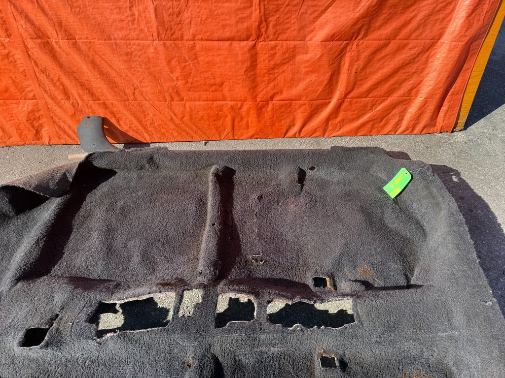 90 91 HONDA CIVIC HATCHBACK   INTERIOR FLOOR CARPET RUG MAT    BLACK   #3259