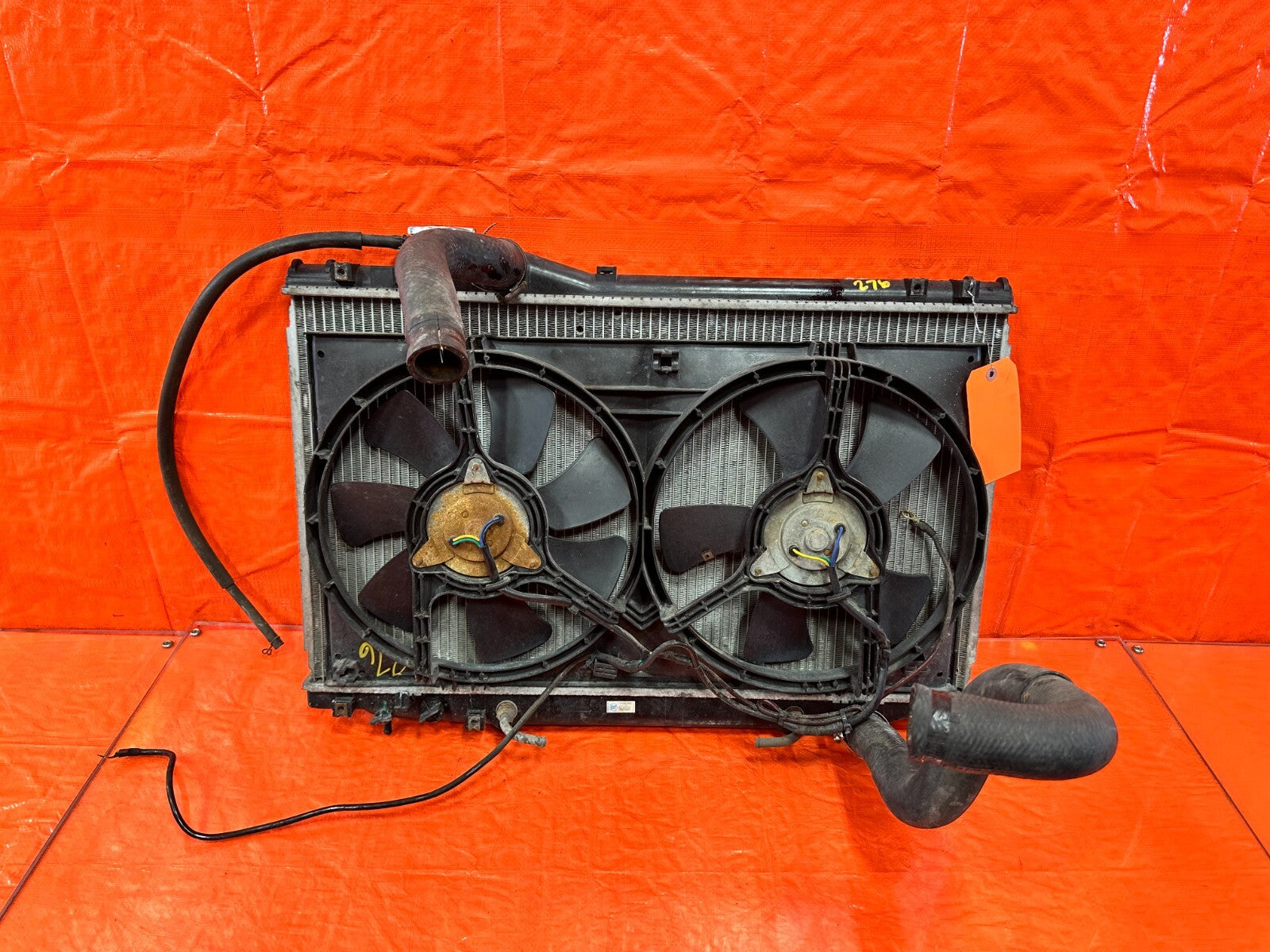 92 96 LEXUS SC300   MANUAL TRANSMISSION ONLY   RADIATOR W/ FANS   OEM #2765