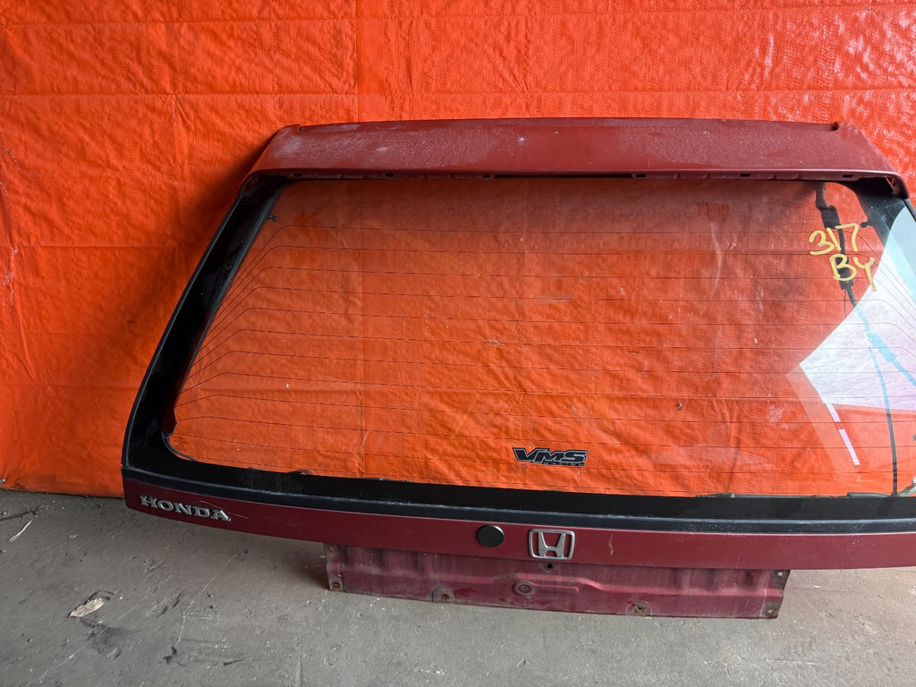 90 91 HONDA CIVIC HATCHBACK   TRUNK REAR DECK LID TAIL GATE HATCH LATCH OEM 3175