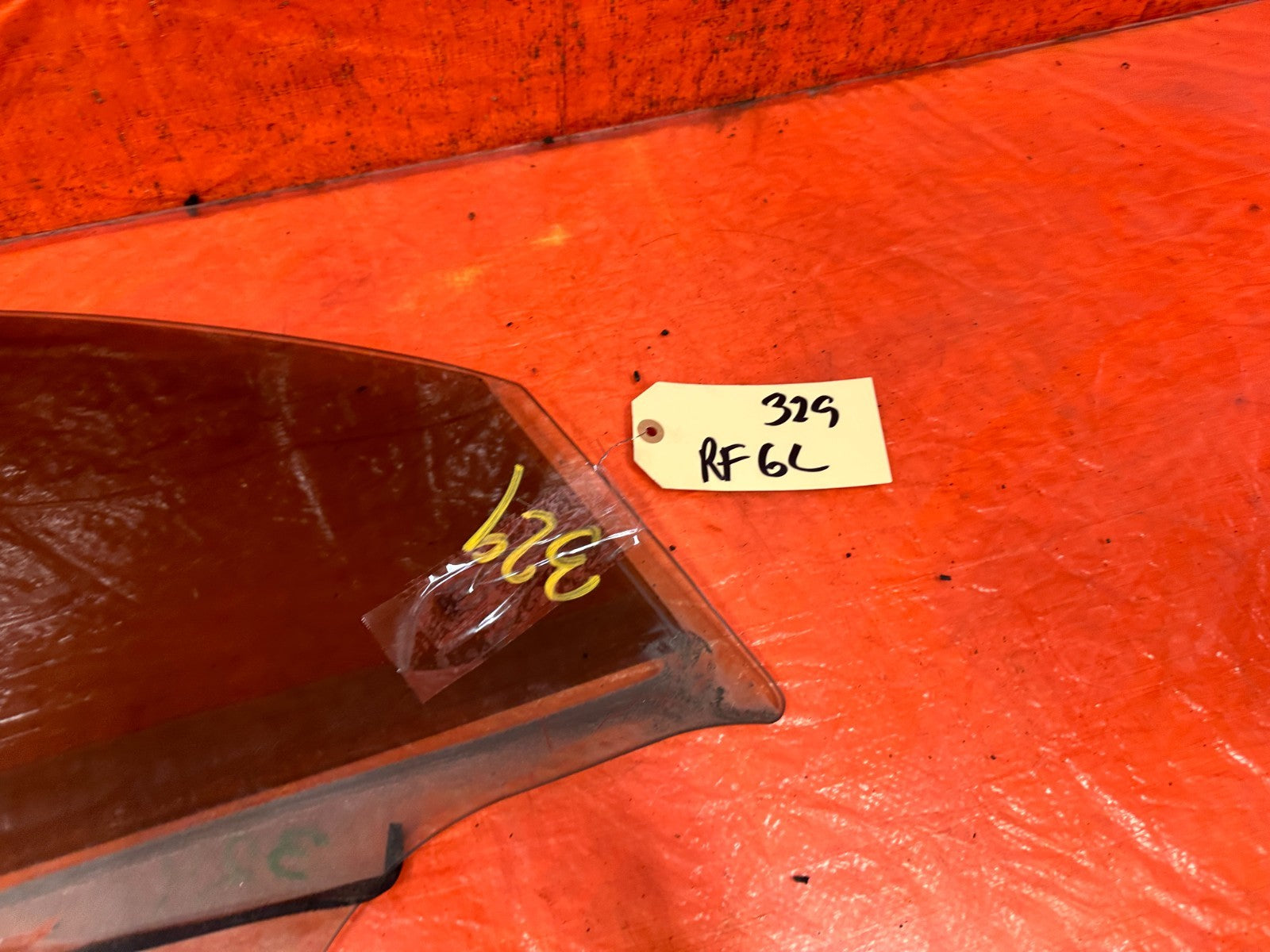 09 15 INFINITI G37 Q60 CONVERTIBLE RIGHT PASSENGER FRONT DOOR WINDOW GLASS #3292