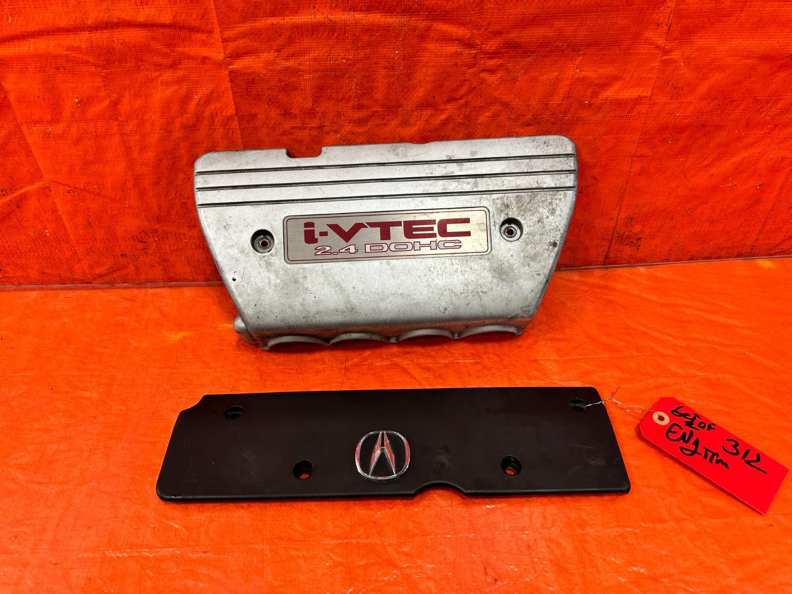 04 08 ACURA TSX   K24A2 INTAKE MANIFOLD SPARK PLUG COVER   OEM #3120