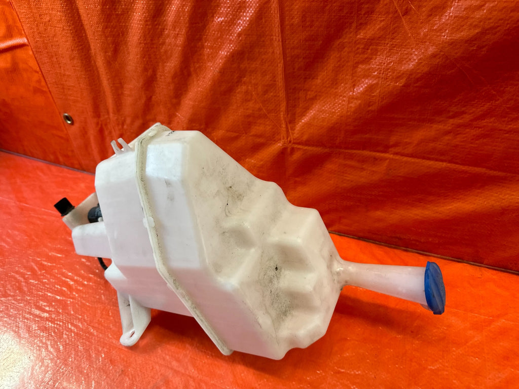 13 16 HYUNDAI GENESIS COUPE WINDSHIELD WIPER FLUID RESERVOIR TANK W/ MOTORS #2197