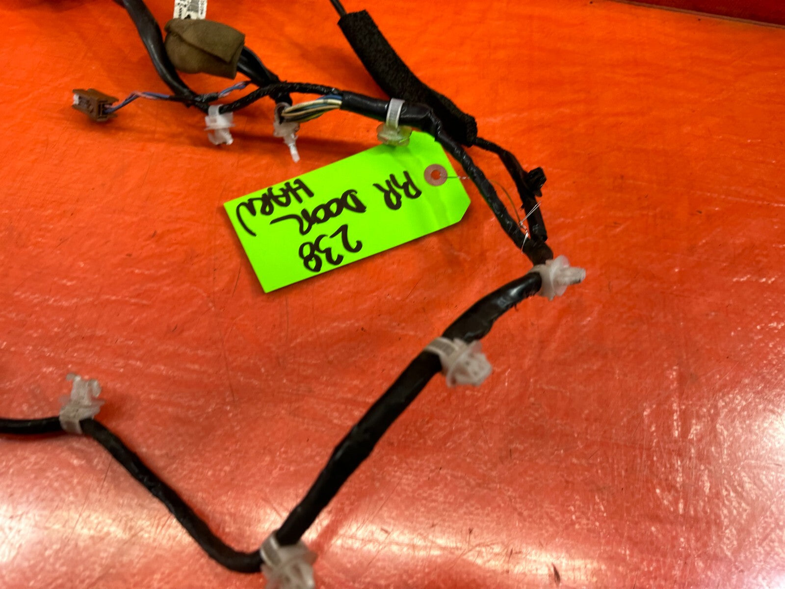 2012 INFINITI G37 SEDAN PASSENGER RIGHT REAR DOOR WIRING HARNESS WIRE LOOM 2384