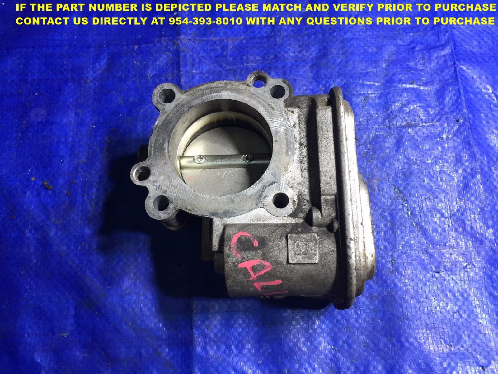 OEM 2007 DODGE CALIBER 2.4L ENGINE THROTTLE BODY ASSEMBLY1