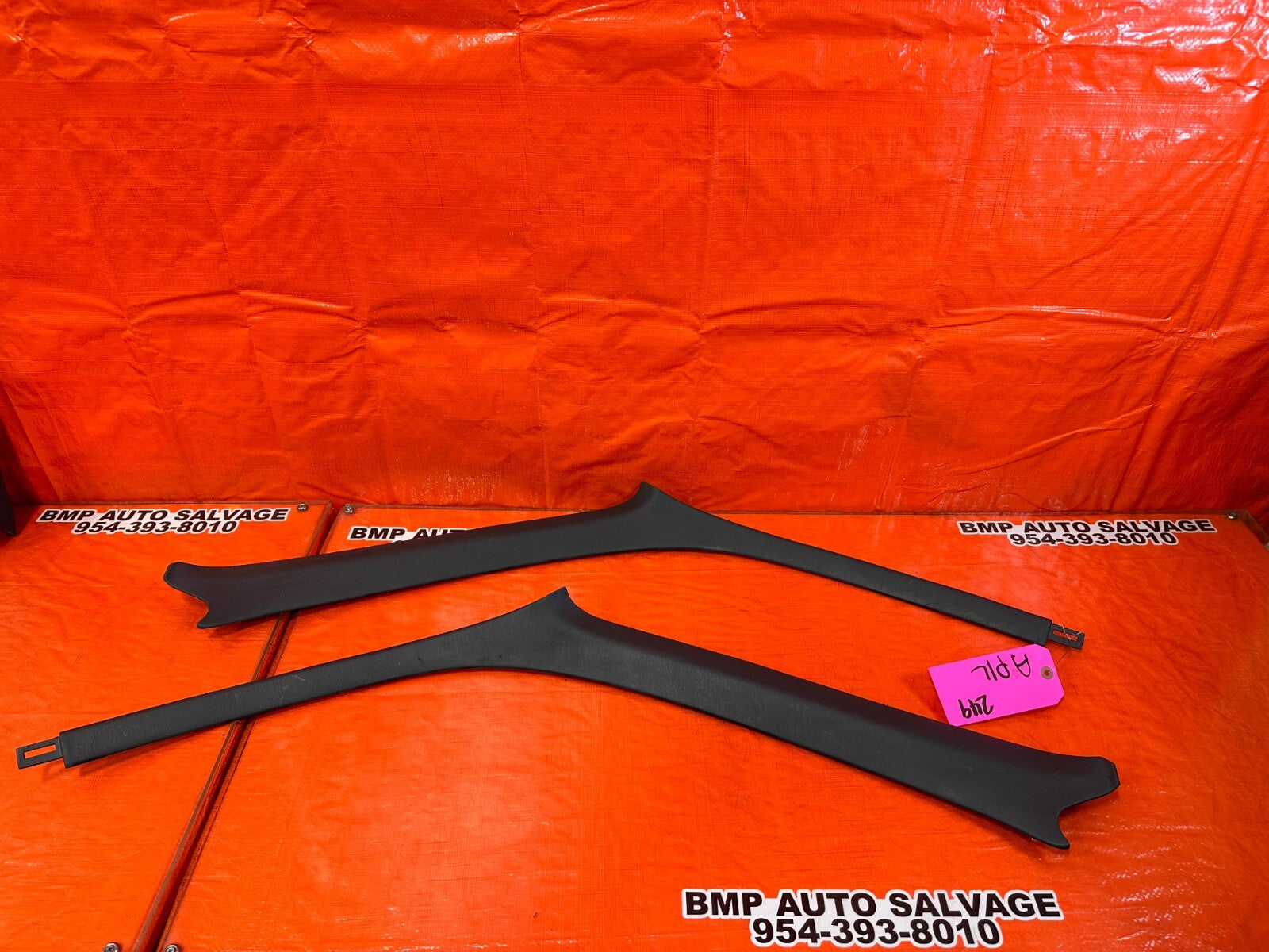 1996 96 TOYOTA TACOMA   2RZ FE 2.4L   LEFT & RIGHT A PILLARS   OEM #2494