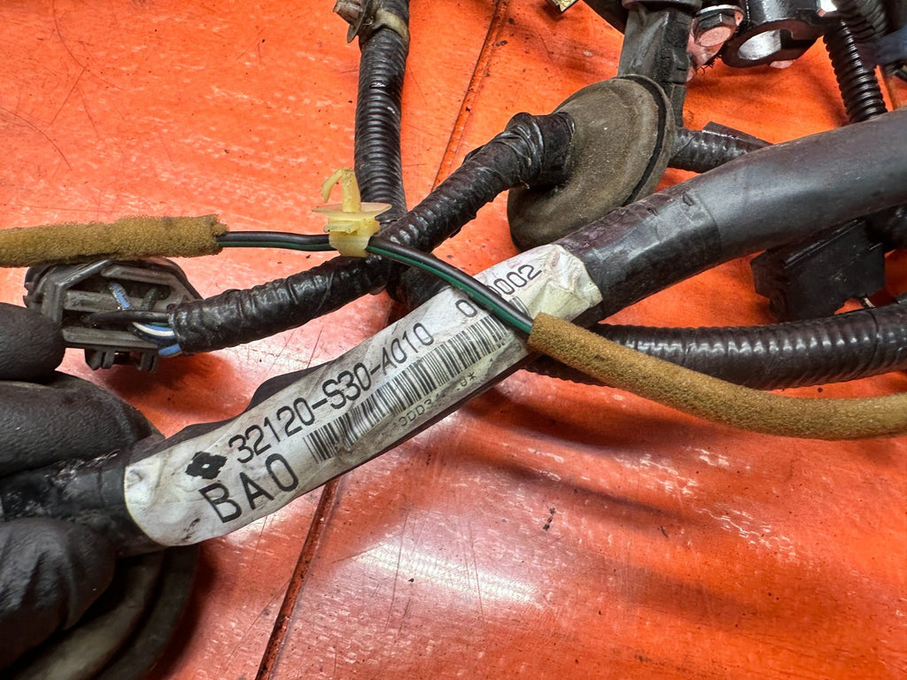 97 01 HONDA PRELUDE 2.2L RIGHT FLOOR WIRE WIRING HARNESS 32120 S30 A010 #3369
